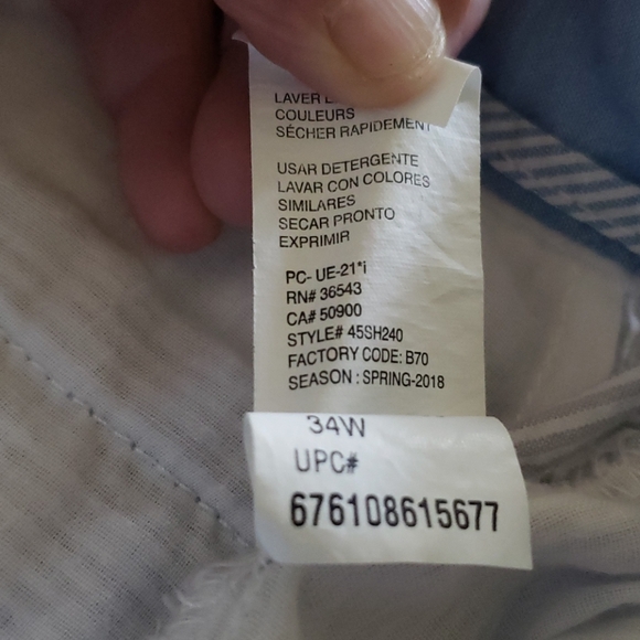 Izod dress shorts. Vintage 1968 Izod - Picture 4 of 5